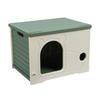 All-Season Rainproof Enclosed Cat & Dog House Shelter