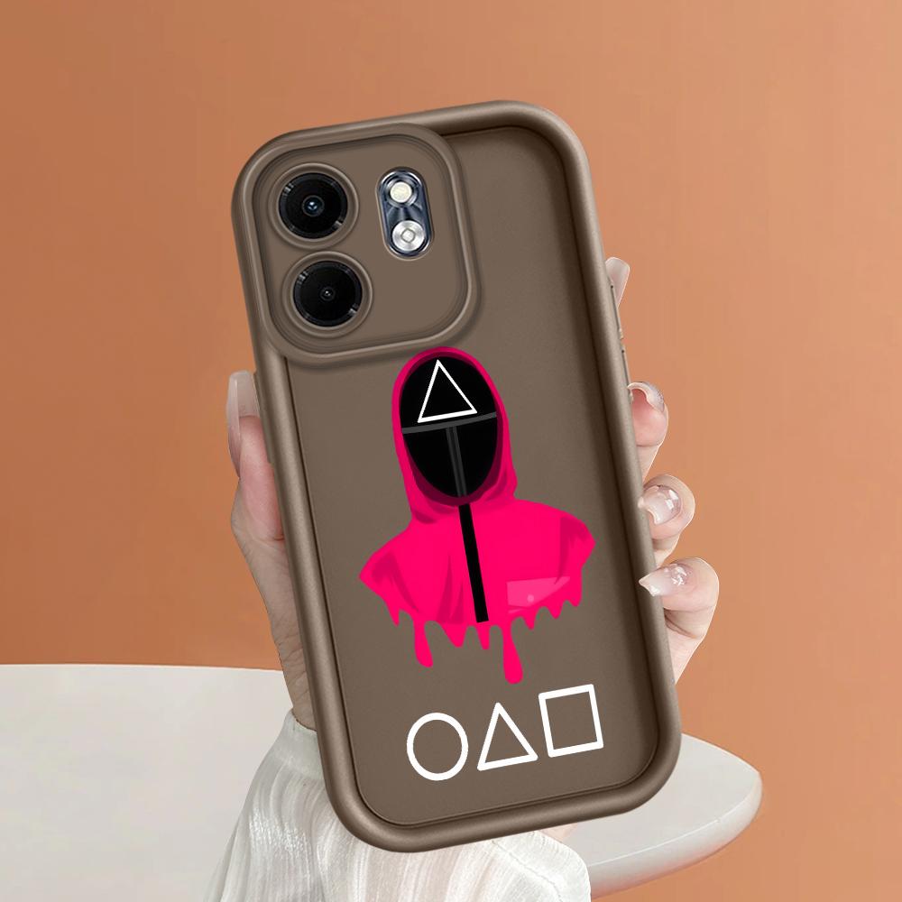 Soft Silicone Phone Casing Full Cover Camera Shockproof Protection Case for Huawei Honor Infinix Tecno iPhone Motorola Google