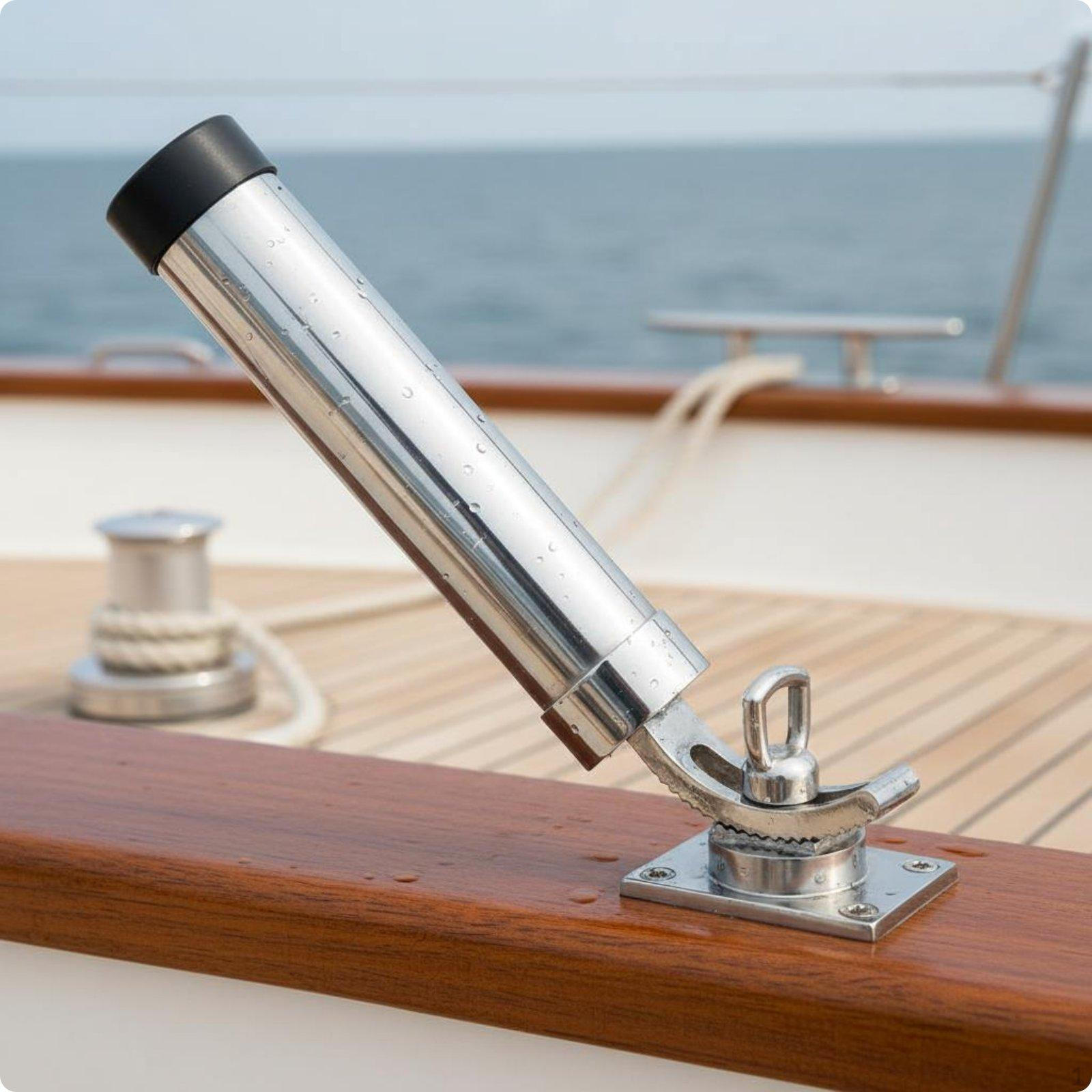 360° Rotating Boat Rod Holder Stainless
