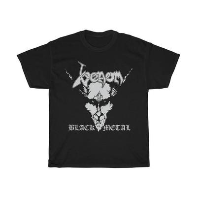 T-shirt Venom Metal Nero Unisex S-5XL T-shirt Unisex