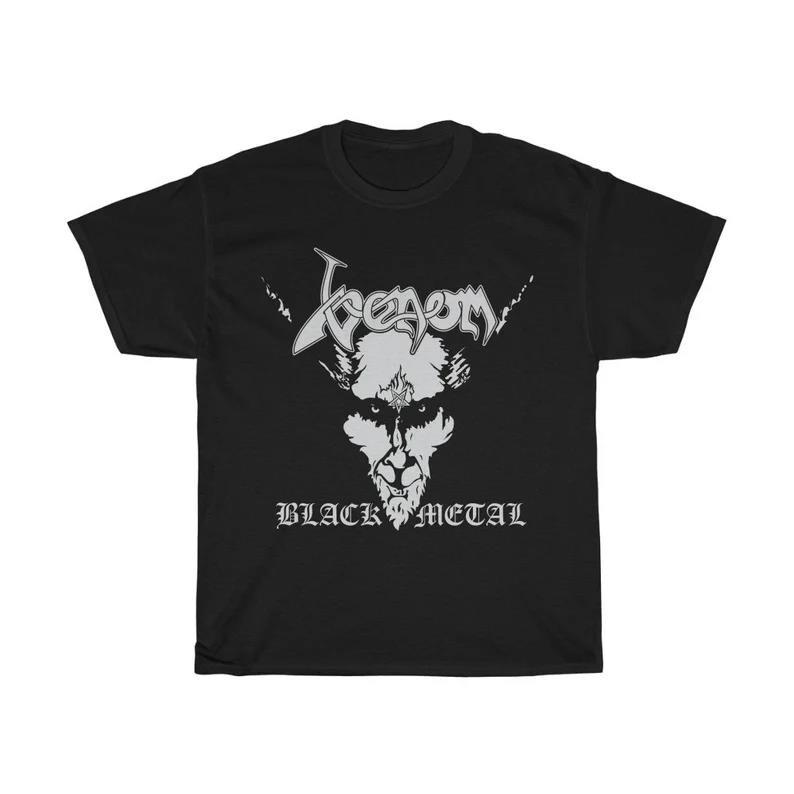 Футболка Venom Черный Металл Унисекс Футболка S-5XL Унисекс Футболка XL