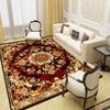 Big Size European Style Red Carpet Living Room 140x200cm Non-slip Luxury Rug for Bedroom Cloakroom Non-slip Floor Mat Washable