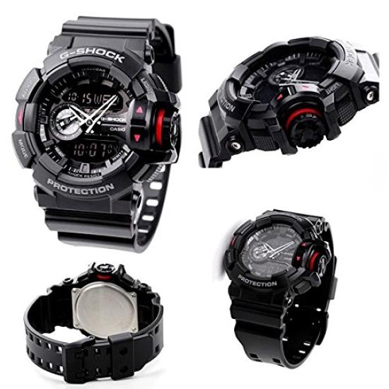 G-SHOCK Hyper Colors Ana-Digi Men’s Watch GA-400-1B Black