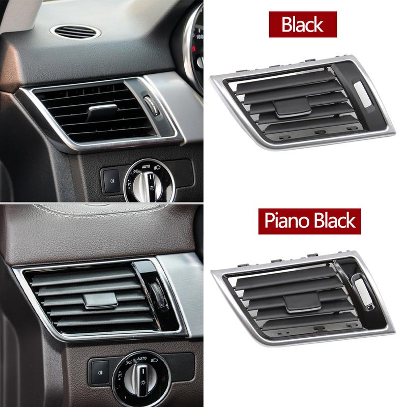 Front Left Right Air Conditioner Chromed AC Vent Grille Outlet Cover Replacement For Mercedes Benz W166 W292 ML GL GLE GLS Class