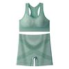 New Style Quick-Drying Hip-Lifting Yoga Pants and Sports Bra Set - European and American Design