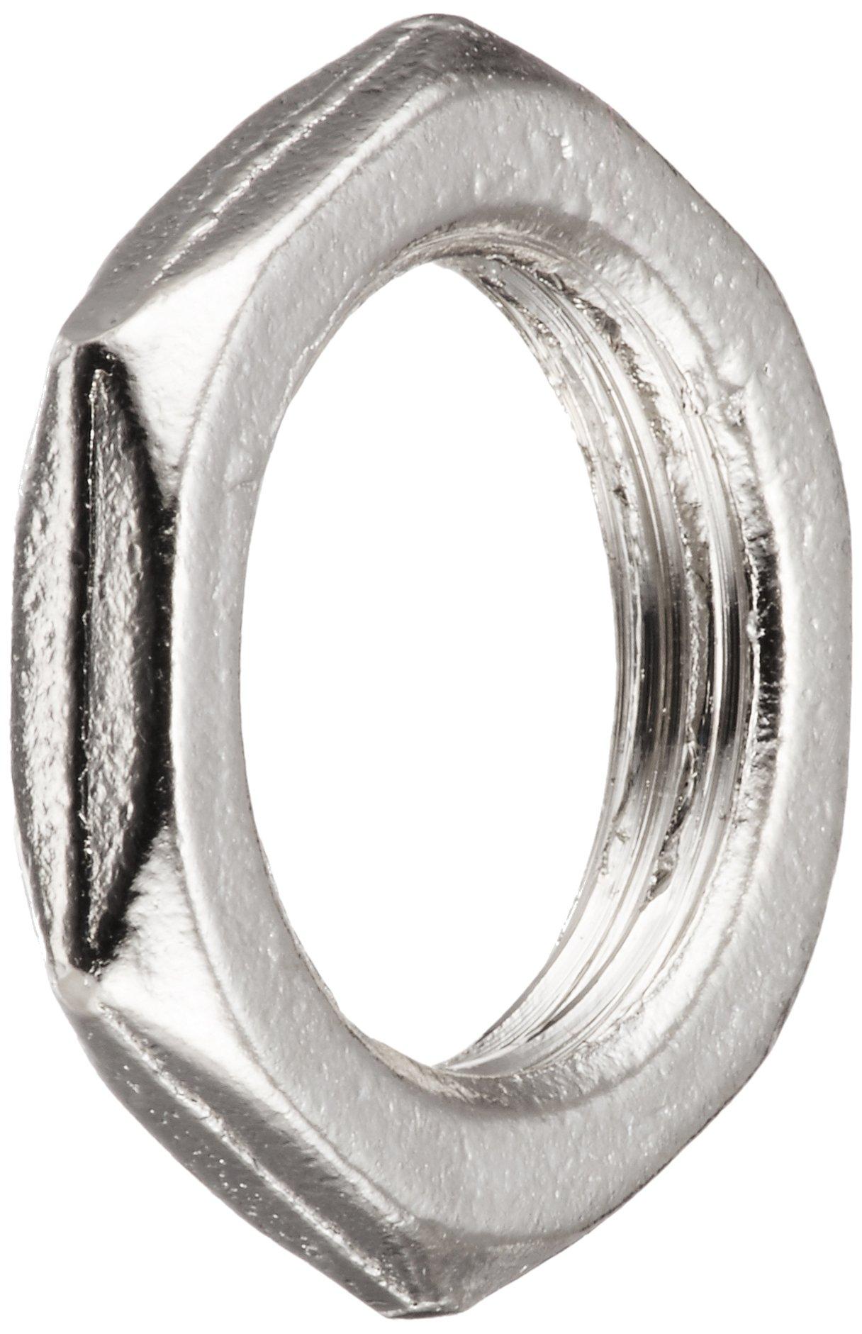 SCUD Inch Pot/Jack Nuts, Size, 4pcs, Chrome, EXNI-PJC