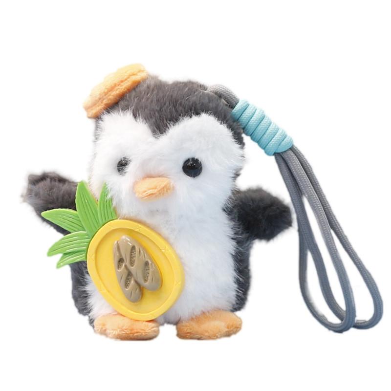 Cute Penguin Stuffed Animal Doll With Pp Cotton Filling For Kids Gift And Bag Accessory