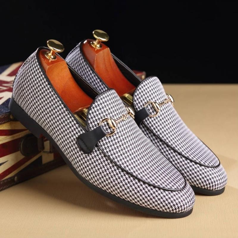 Men's Fashion Nonslip Driving Shoes Casual Flat with Casual Shoes