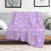 Usagi Throw Blanket Multi Use Warm Blanket for Living Room Bedroom