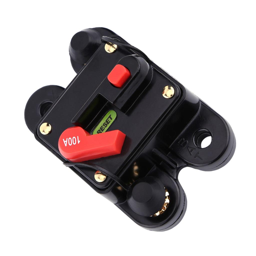 12V Circuit Interrupter Breaker for Car Marine Boat Bike Stereo   Reset  (80A)