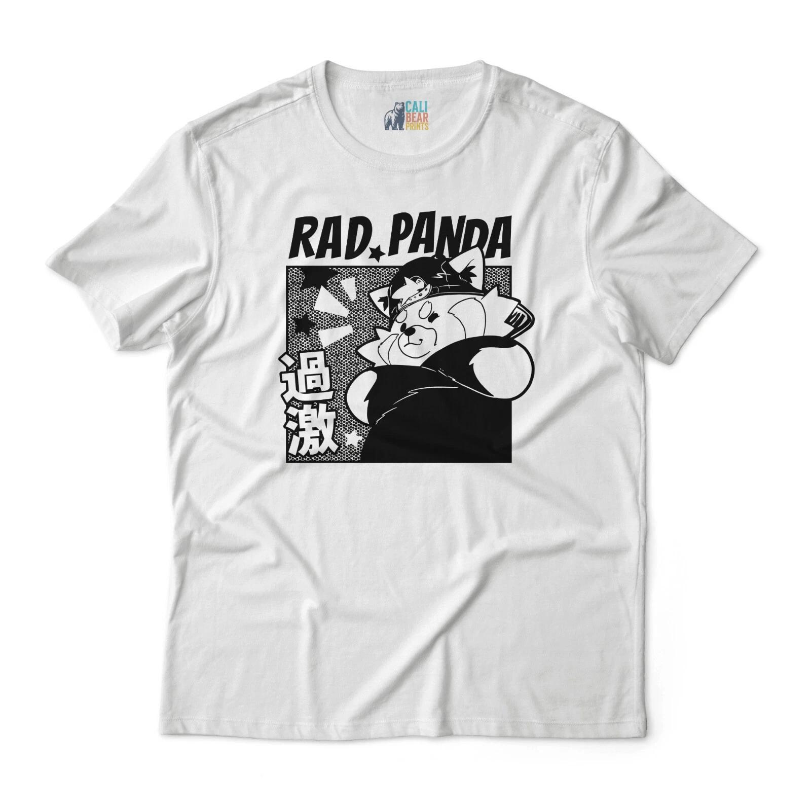 Rad Panda T shirt - Graphic Tee - Japanese Style Pop Culture Design - Unisex 3XL