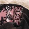 Women's American Retro Distressed Loose-Fit Cotton T-Shirt for Summer