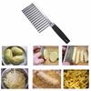 Multifunctional Wave Corrugated Onion Potato Slices Wrinkled French Fries Salad Cutting Knife