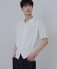 NODU Cool Summer Washable Collared Crop Half Cardigan [Ivory]