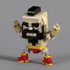 MOC-compatible Building Block Street Fighter Zangief Soviet‑style Toy