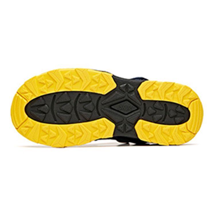 Anta Kids Mesh Breathable Sandals Kids Sandals Purple Blue Yellow A312126610A-1