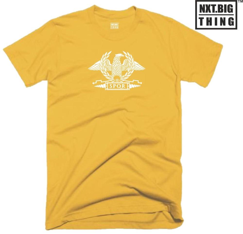 Spqr Eagle T Shirt Casualwear Rounisex Empire Gladiator Warrior Rome Birthday Top