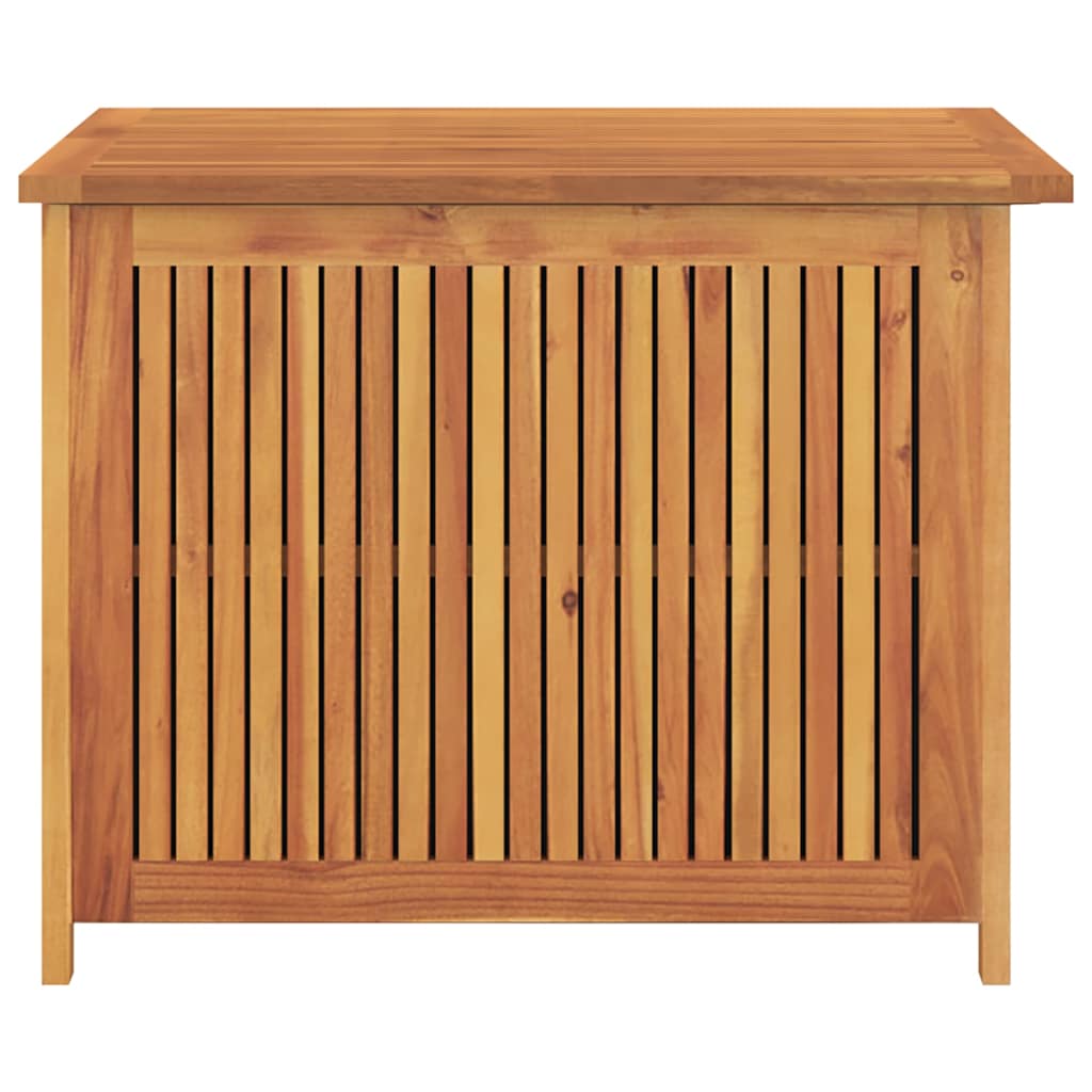Garden Storage Box 75x75x58 cm Solid Acacia Wood