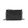 2025 Spring Fashion Rhinestone Chain Crossbody Lipstick Bag