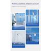 Smart Window Cleaning Robot with Ultrasonic Spray Strong Suction