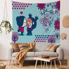 PPucca Cartoon Tapestry Art Science Fiction Room Home Decor Art Home Decor