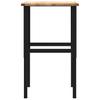 Vidaxl Stolik Roboczy, 80X60X(71,5-98) Cm, Drewno Dębowe