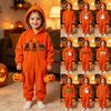 Kinder Halloween bedruckter Flanell-Overall Hausanzug