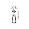 Rotating Hook, Round Hanger, Sturdy robustDuty Outdoor Playground Accessory, Kids 2.5cm