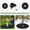 5PCS Weed Mat Non-Woven Tree Mulch Ring Tree Protector Mat Reusable Weed Barrier for Weed Control Root Protectio