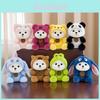 Qq Bear Stuffed Doll With Soft Plush Material For Desk Decor And Kids Room