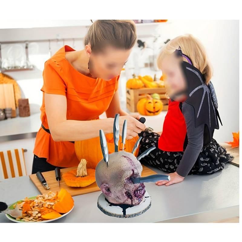 Stand Bloody Halloween Horror Thriller Spoof Resin Kitchen Supplies Tools