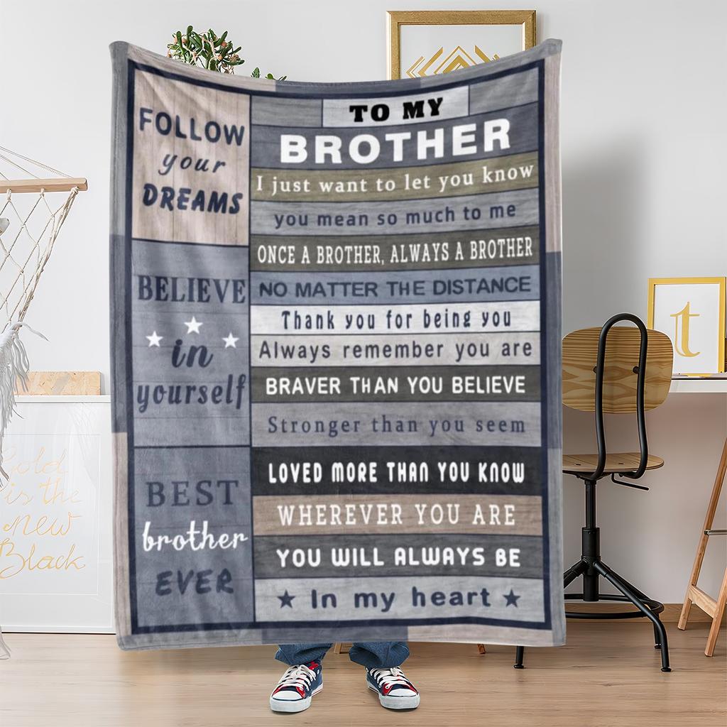Flannel Printed Blanket, For All, Family Sofa Cover Blanket