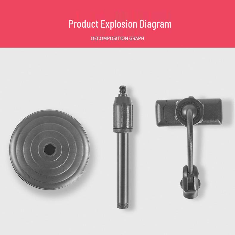 Rotating Telescopic Phone Holder for Live Streaming - Cute, Portable & Multifunctional