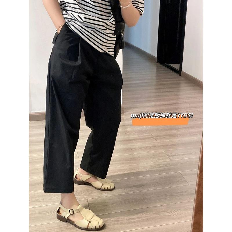 Sheepskin Version~ Korean Leather Woven Flat-bottomed Roman Sandals Women's Summer New Bag Head Back Strap Women's Cool Slippers