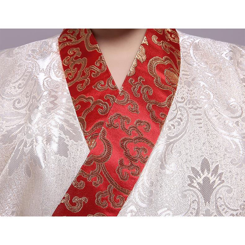 Tradisjonell Hanfu lærerkjole for småbarn - Barnes antikk kostyme for Guoxue-klasse og resitasjonsfremføring