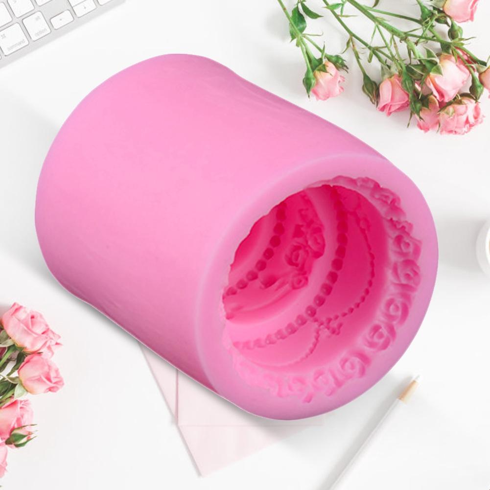 

Пудинг помадка торт декоративная силиконовая форма DIY мыловарение инструмент