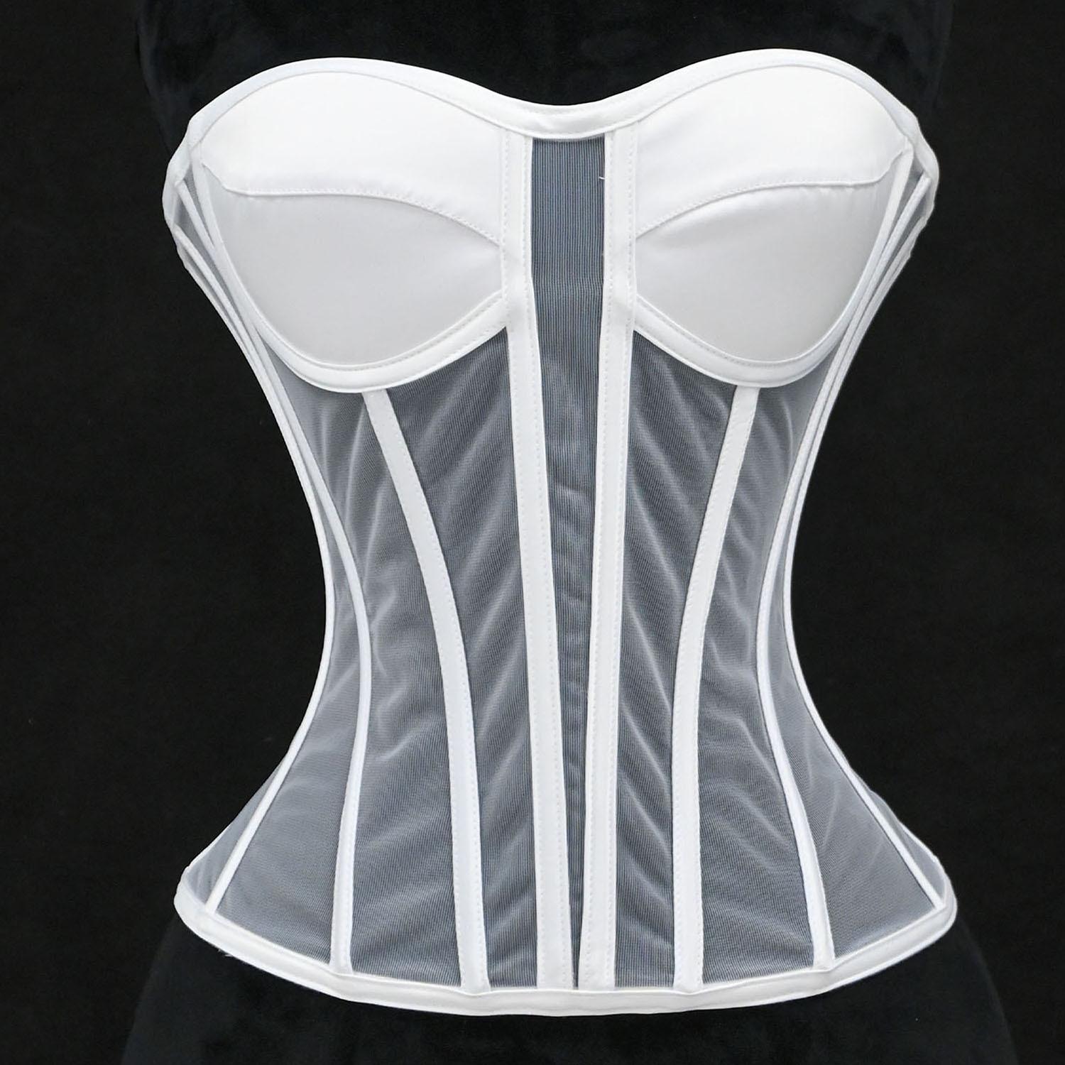 

Корсети, модний та елегантний жіночий одяг XL білий