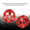 4Pcs RC Remote Control Car Wheel Hub with Short Adapter Parts Fit for WPL 1 16Red