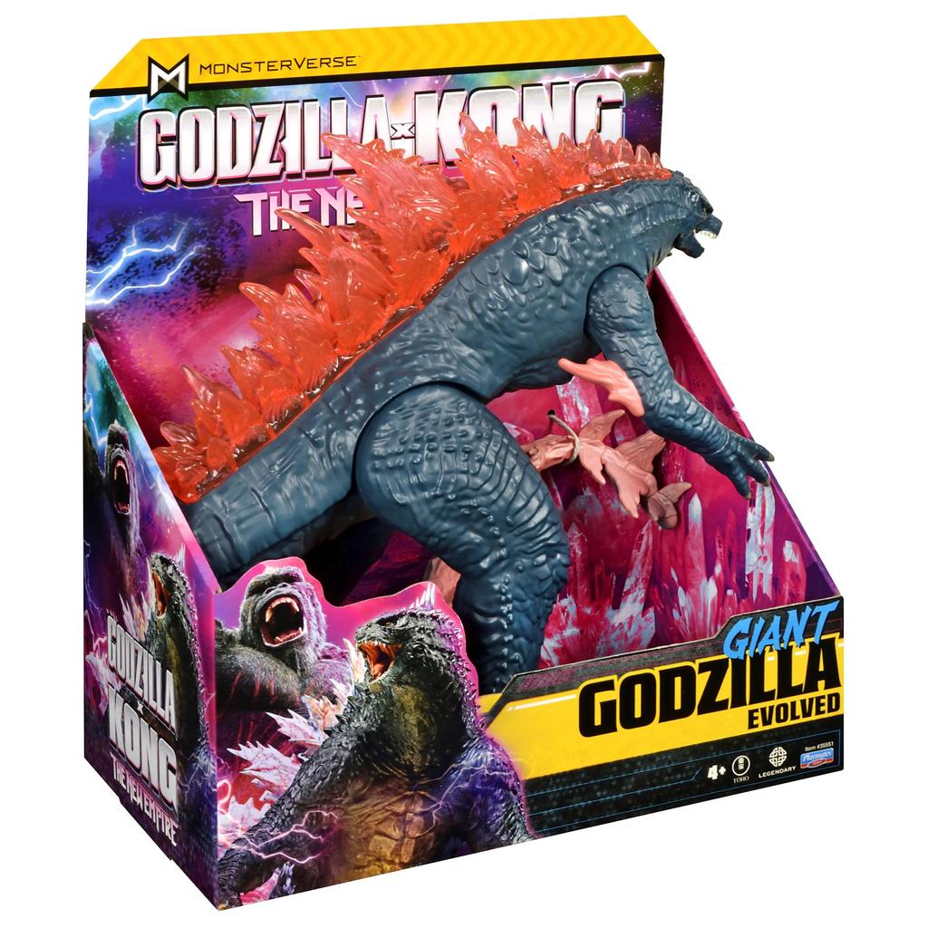 Figurine géante Godzilla de 28 cm (11 pouces) de Playmates Toys Godzilla x Kong