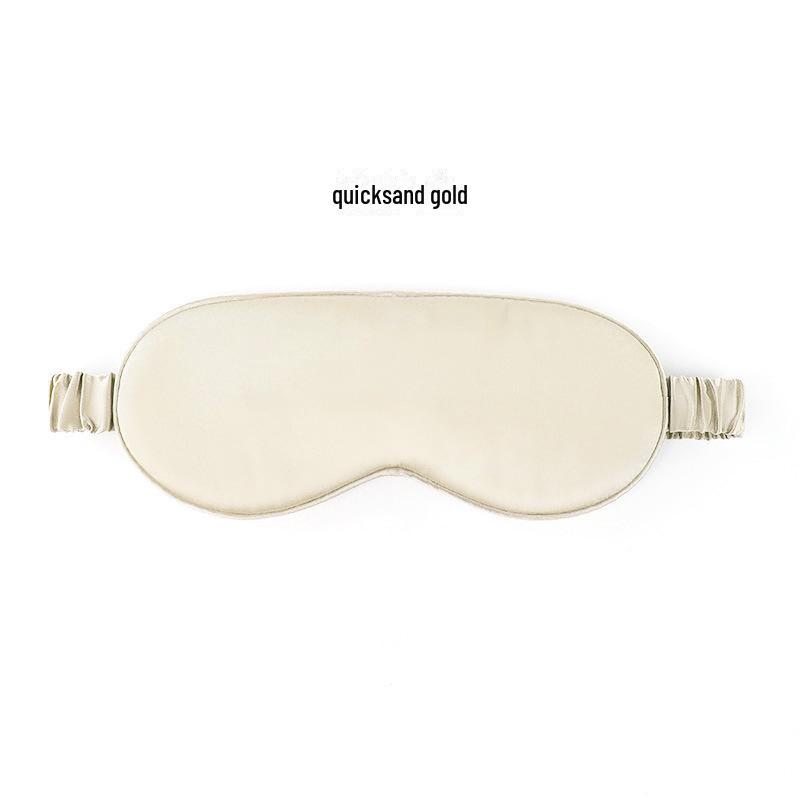 Butterfly Embroidered Silk Eye Mask - 19 Momme Double-Sided Mulberry Silk with Shade and Embroidered Logo