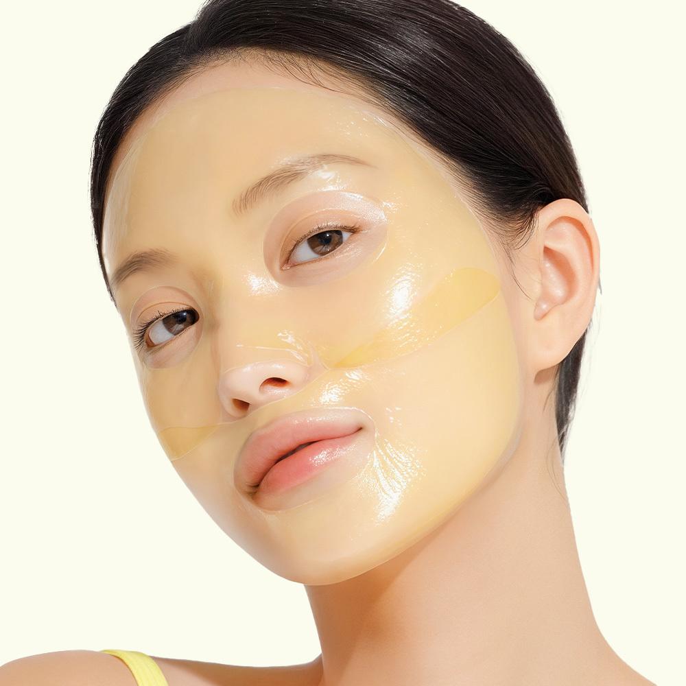 B Wonts [whitening Blemish Moisture Soothing] B Wants Hydrogel Jelly Mask Pack 1 Sheet 2 Types  Deep Toning Glutathione  Cica Collagen 