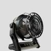 Campfire Parties LED Lighting Fan Battery Powered Fan 10000mAh Battery Capacity Continuous Speed Control For Camping