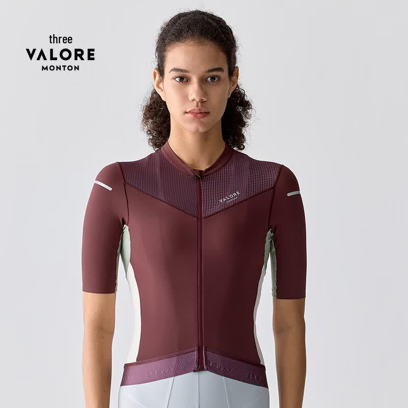 VALORE AOE Women s Paper-Feel High-Elastic Breathable Cycling Jersey M
