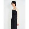 8SECONDS Satin Sleeveless Long Dress Black