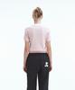 REST&RECREATION V-Neck Collar Knit Top - Pink