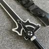 108cm Kirigaya Kazuto Katana Sword Anime Kirito Art Online Cosplay Prop Ninja Knife Real Size Japanese Katana Samurai Sabre Toy