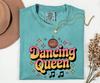 Dancing Queen Retro 70s Disco Comfort Colors® Shirt, Tribute Vintage Disco 70's T-Shirt Party, Groovy Party Tee, Mirror Ball Dance Floor Top