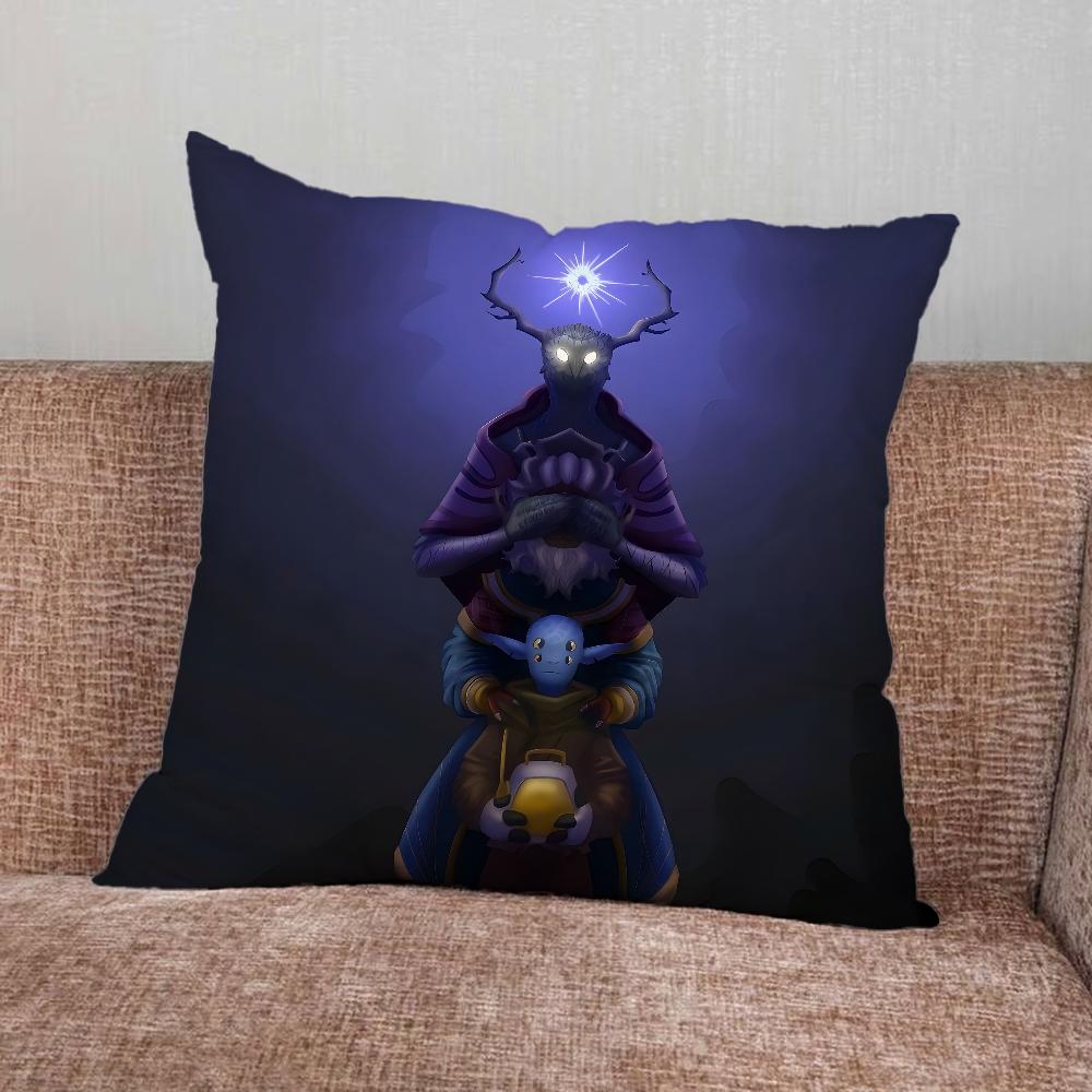 O-Outer Wilds Game Pillow Case For Home Bedroom Car Office Decoration Living Room Sofa Cushion Cover Suitable