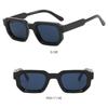 UV400 Protection Square Frame Sunglasses Y2K Eyewear Vintage 90s Accessories  for Women & Men