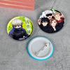 32/44/58mm Anime Jujutsu Kaisen Insigna Figura Gojo Satoru Yuji Itadori Desene animat rotund Ace lucrate manual DIY Rucsac Guler Brosa Accesorii